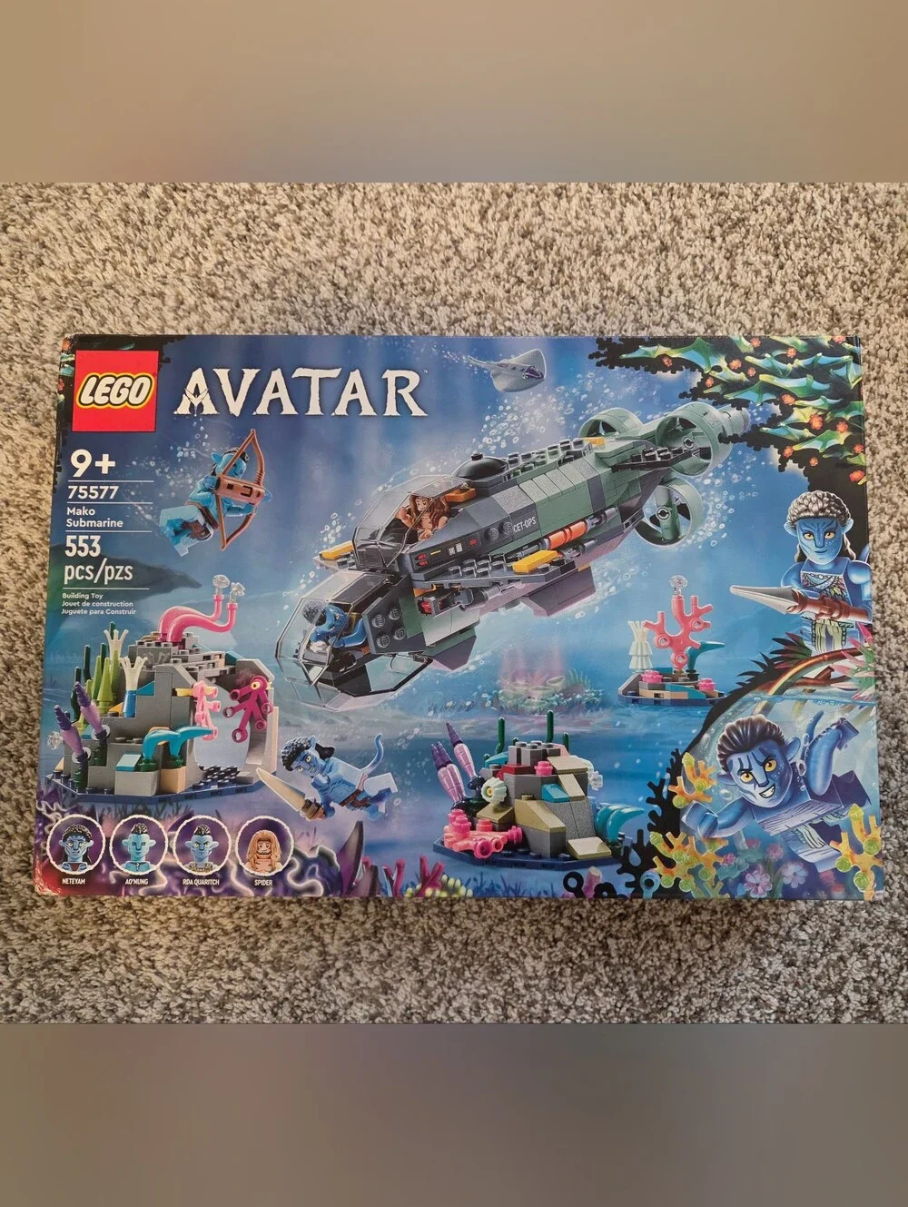 LEGO Avatar: Mako Submarine (75577) NEW / FACTORY SEALED